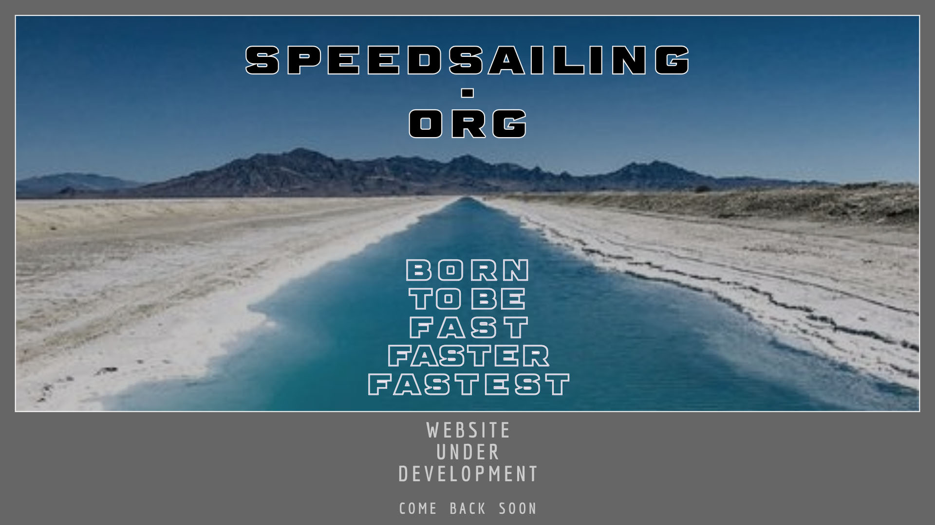 SPEEDSAILING DOT ORG